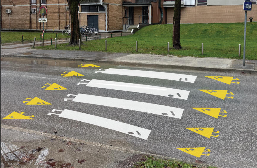 Kindergarten crosswalk Kindergarten crosswalk